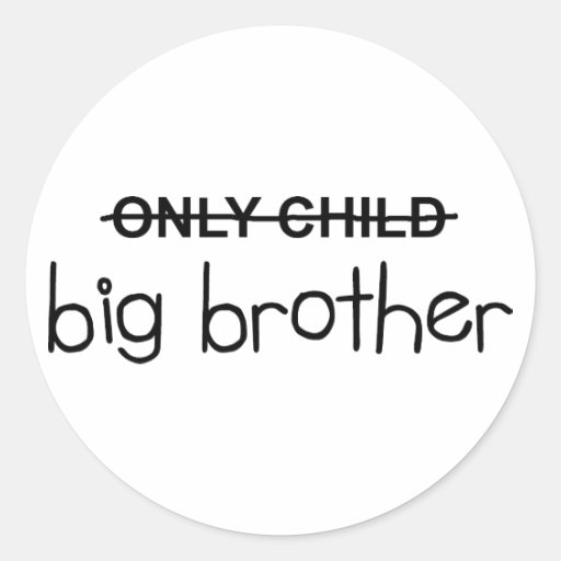 Only Big Brother Stickers