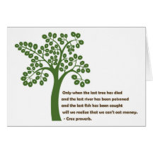 Only When The Last Tree Cards