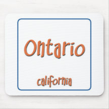 Ontario California BlueBox Mouse Pad