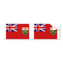 Ontario flag bumper stickers