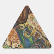 Onyx #1 triangle stickers