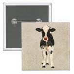 Onyx & Ivory Cow Button buttons