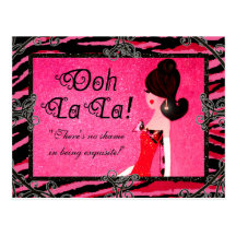 Ooh La La! postcards
