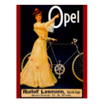 Opel Bicycles Vintage Advertisment Postcards