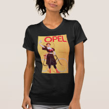 Opel - Vintage Bicycle Poster Art ( 1900 ) Shirt