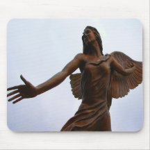 open arms angel mouse pads