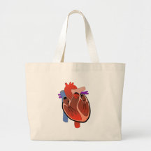 Open Hearted Tote Bag