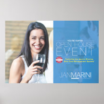 Open House Event Invitation Poster