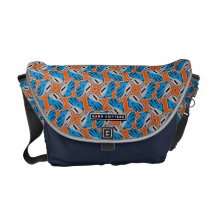 Open Mouth Shark Messenger Bags