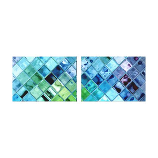 Open Ocean on Canvas ~ customisable wall art Stretched Canvas Prints