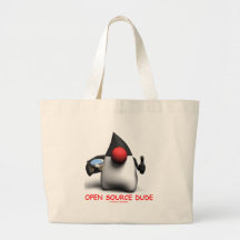 Open Source Dude (Software Developer Duke) Bags