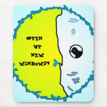 Open Up Mousepad