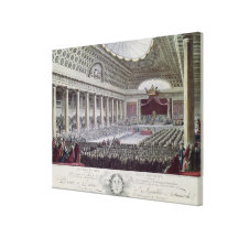 Opening of the Estates General at Versailles Stretched Canvas Prints