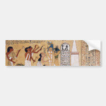 Opening of the Mouth Ceremony Book of the Dead Bumper Sticker