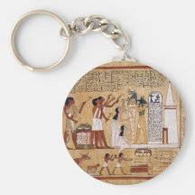 Opening of the Mouth Ceremony Book of the Dead Keychain