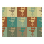 Operating a Camera Pop Art Post Card