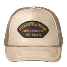 OPERATION IRAQ FREEDOM MESH HAT