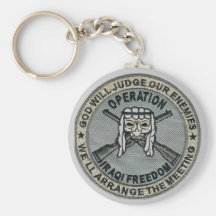 OPERATION IRAQI FREEDOM KEY CHAIN