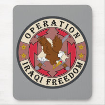 Operation Iraqi Freedom Mouse Pads