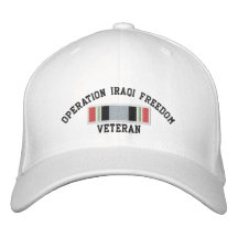 Operation Iraqi Freedom Veteran Embroidered Hats