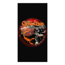 Ophiuchus goth zodiac sign by Valxart.com Photo Card Template