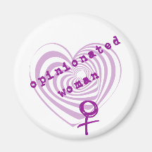 Opinionated Woman Magnets