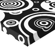 Optic Swirl Gallery Wrapped Canvas