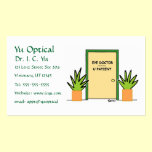 Optical Cartoon Business or Appointment Card business cards