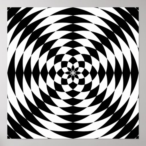 Optical Illusion Print