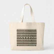 Optical illusions canvas bags