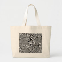 Optical illusions tote bags