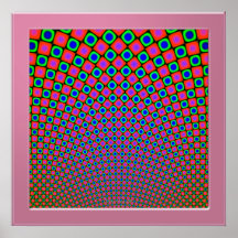 Optical Pattern Posters