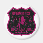 Optometrist Diva League Magnet