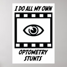 Optometry Stunts Poster