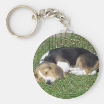 Opus Beagle Key Chain