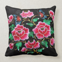OPUS Flower Throw Pillows
