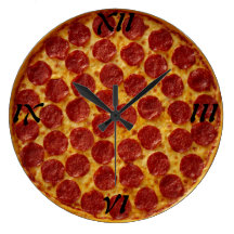 OPUS Pizza Wallclock