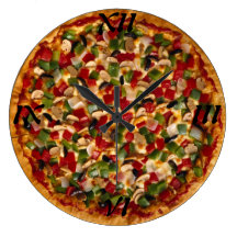 OPUS Pizza Wallclock