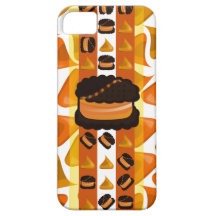 Orange and Chocolate Cookie iphone5 iPhone 5 Cover