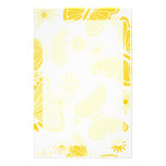 Orange butterflies Stationery