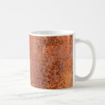 Orange Concrete Coffee Mugs