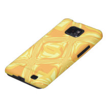 Orange Cream Samsung Galaxy Case