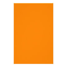 Orange Customised Stationery