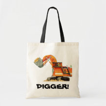 Orange Digger Bags