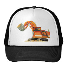 Orange Digger Hat