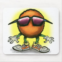 Orange Dude Mouse Mat