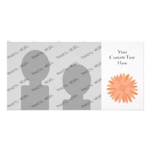 Orange Flower. Photo Card