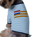 Orange Free State, South Africa flag Dog Tee Shirt