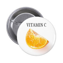 Orange fruit pin