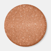 Orange glitter stars fridge magnets